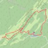 Trace GPS Forêt du Massacre - Lamoura - le Boulu, itinéraire, parcours