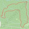 Trace GPS Saint-Hubert - Les Abanages (SH03), itinéraire, parcours