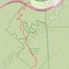 Trace GPS Coal Canyon, itinéraire, parcours
