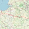 Trace GPS 2024 SN L2P Day 2 - Caen to Evreux CURRENT, itinéraire, parcours