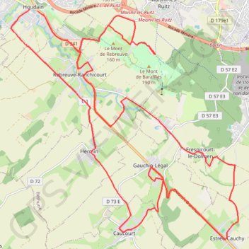 Trace GPS A la découverte de La route du Patois - El Route du pato, itinéraire, parcours