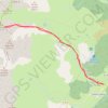 Trace GPS Col des Paris Saint Jacques, itinéraire, parcours