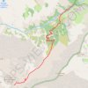 Trace GPS Vallon de Clapousse, itinéraire, parcours