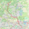 Trace GPS Ermitage_Lamouroux--Le Bouscat, itinéraire, parcours