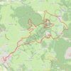 Trace GPS Le mont Chanis, itinéraire, parcours