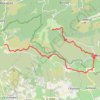 Trace GPS Grande Traversée de l'Hérault - itinéraire Sud - de Vieulac à Saint-Julien-des-Molières, itinéraire, parcours