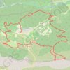 Trace GPS Trail de Quéribus - Cucugnan, itinéraire, parcours