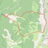 Trace GPS GRAND VEYMONT par la face Nord, itinéraire, parcours