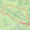 Trace GPS Tour de la vallée d'Oueil depuis Benqué, itinéraire, parcours