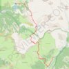 Trace GPS La Madone de Fenestre - Le Relais des Merveilles (Traversée du Mercantour), itinéraire, parcours