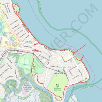 Trace GPS Brisbane Trail Run, itinéraire, parcours