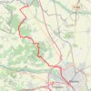 Trace GPS Via Francigena, itinéraire, parcours