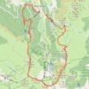 Trace GPS Puys de sancy auvergne, itinéraire, parcours