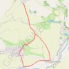 Trace GPS Boucle de la Vierge et de la Nied au départ de Colligny, itinéraire, parcours