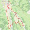 Trace GPS Sur les coteaux et vignobles de Monein, itinéraire, parcours