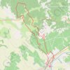 Trace GPS À Lisle-sur-Tarn de vignobles en coteaux, itinéraire, parcours