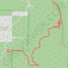 Trace GPS Apache Peak, itinéraire, parcours