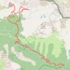 Trace GPS rep 2023 camp soubran lac de graveirette par piste, itinéraire, parcours