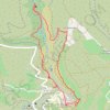 Trace GPS Minerve Gorges du briant, itinéraire, parcours