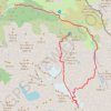 Trace GPS Refuge de La Rencluse à Aneto et descente par glacier et Plan des Aigalluts, en rando ski, itinéraire, parcours