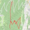 Trace GPS 2021-04-22 17:35:56, itinéraire, parcours