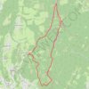 Trace GPS Chalet des Affamés, itinéraire, parcours