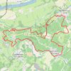 Trace GPS Rochefort 24 km, itinéraire, parcours