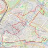 Trace GPS Strasbourg à pied, itinéraire, parcours
