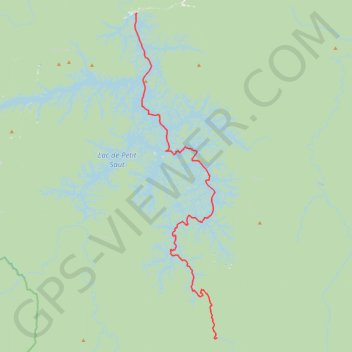 Trace GPS Tracé actuel: 24 JUIL 2020 10:56, itinéraire, parcours