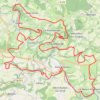Trace GPS Raid Pont-d'Ouilly, itinéraire, parcours