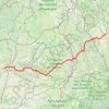 Trace GPS SJC Le Puy - Figeac, itinéraire, parcours