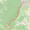 Trace GPS Saverne - La Hoube, itinéraire, parcours