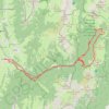 Trace GPS Col de la Fougère par le Haut du Four, itinéraire, parcours