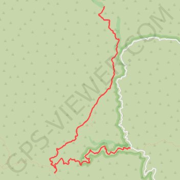 Trace GPS Tenaja Falls, itinéraire, parcours