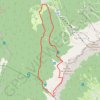 Trace GPS Crêtes des Rochers de la Balmem depuis Corrençon-en-Vercors, itinéraire, parcours