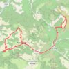 Trace GPS Bouriege, itinéraire, parcours