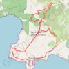 Trace GPS Serra di Ferro - Porto Pollo, itinéraire, parcours