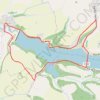 Trace GPS Lac de charmes, itinéraire, parcours