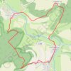 Trace GPS Saint Loup sur Aujon - la rente sur villiers, itinéraire, parcours
