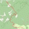 Trace GPS San Gorgonio Mountain (South Fork Trail), itinéraire, parcours