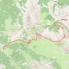 Trace GPS GR58 - Ceillac - Saint-Véran par les crêtes, itinéraire, parcours