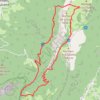 Trace GPS Chartreuse - Tour des banettes, itinéraire, parcours