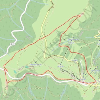 Trace GPS Le Tour du Trehkopf, itinéraire, parcours