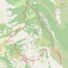 Trace GPS Montdenier - Le Pavillon, itinéraire, parcours