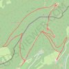 Trace GPS Gimbelhof et Fleckenstein - Lembach, itinéraire, parcours
