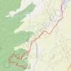 Trace GPS Boucle des Ravenales par le chemin privé Millecoles, itinéraire, parcours