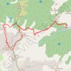 Trace GPS Canigou-Pic Joffre-Los Masos de Valmanya-, itinéraire, parcours