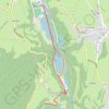 Trace GPS Lecheraine - cascade du pissieux, itinéraire, parcours