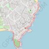Trace GPS Cami de ronda à S'AGARO Catalogne sud, itinéraire, parcours