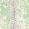 Trace GPS Thionville - Metz, itinéraire, parcours